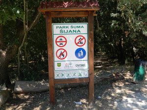 Park-wood Šijana in Pula