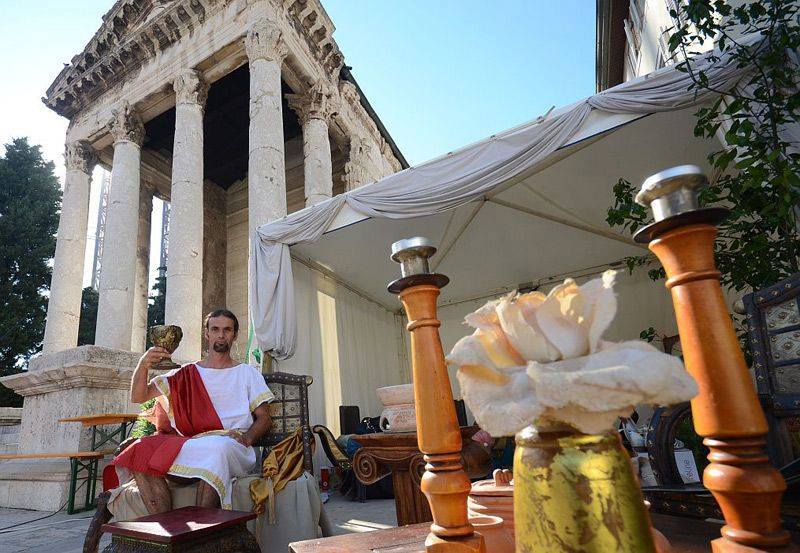 The Temple of Augustus Pula
