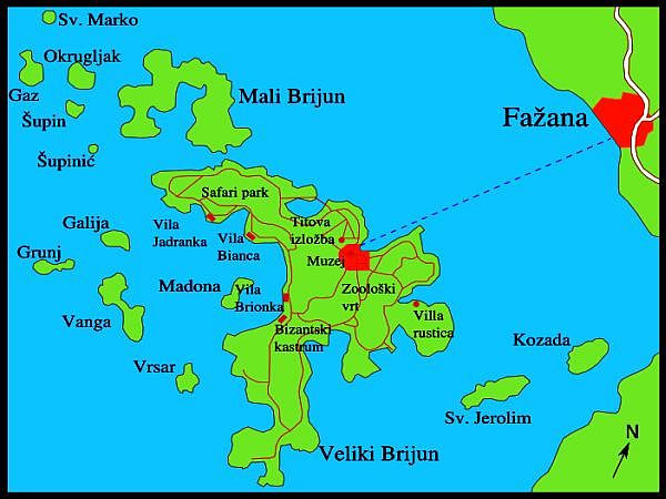 brijuni-islands -croatia-map