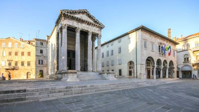 The Temple of Augustus Pula 3