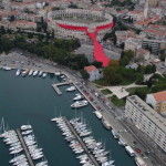 The biggest tie in the world and the Pula Arena