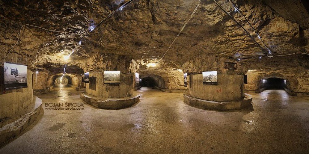 Zerostrasse and Pula underground tunnels