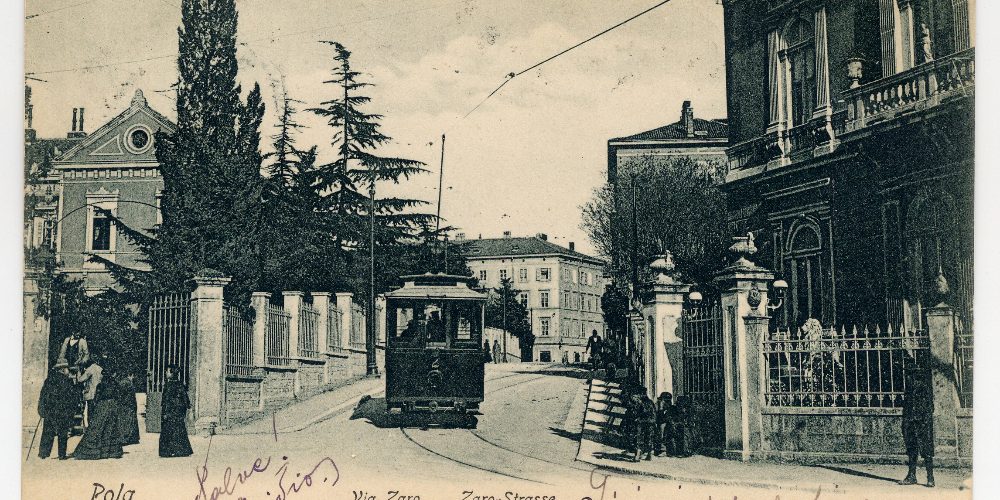 There was a tram in Pula 110 years ago